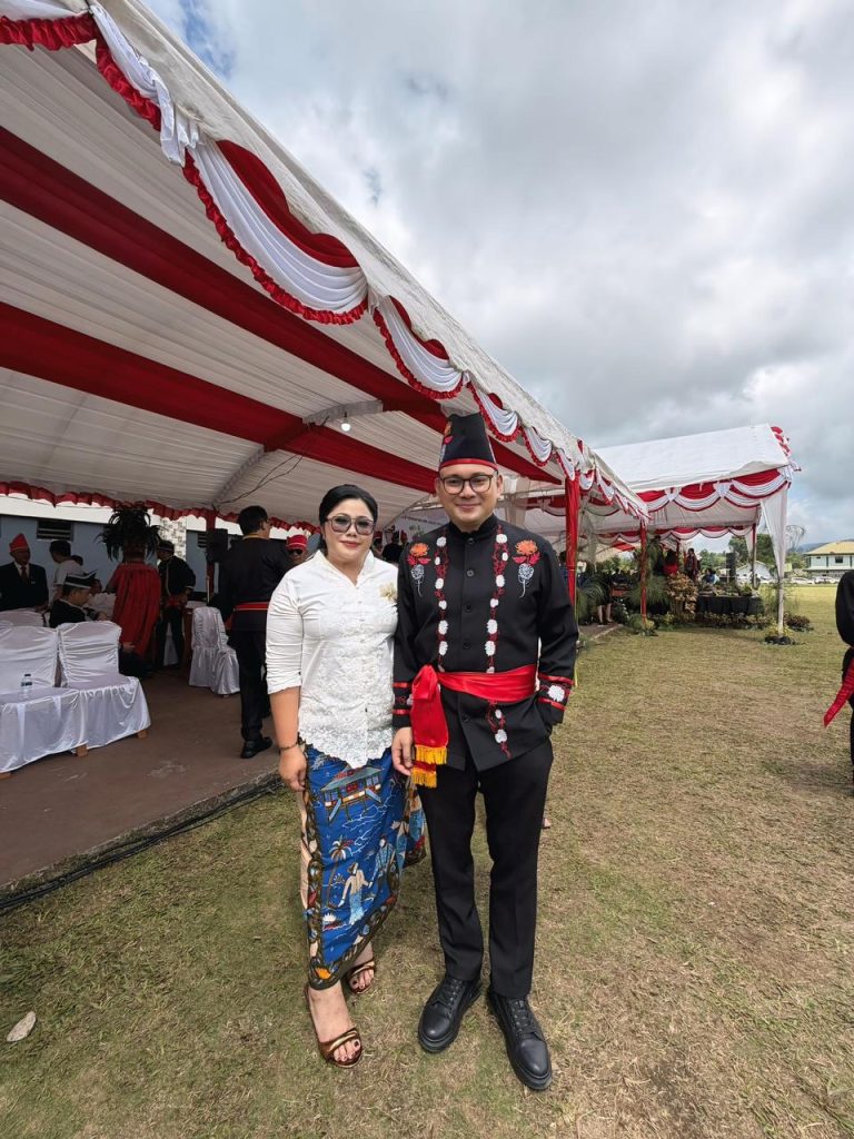 Upacara dalam rangka Hari Jadi ke-23 Kota Tomohon