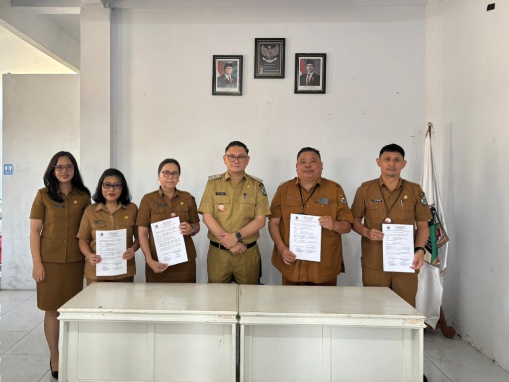 Penandatanganan Perjanjian Kinerja (PK) Tahun 2026 Dinas Pariwisata Daerah Kota Tomohon