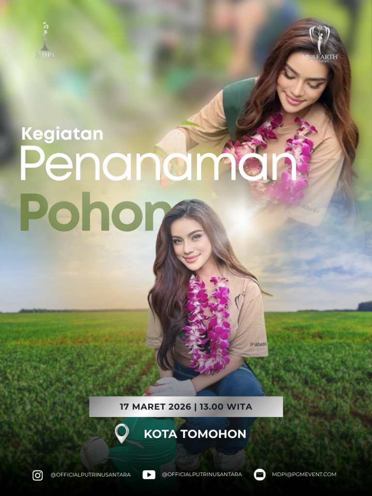 Kunjungan Miss Earth Indonesia 2025 Putri Juficha, sekaligus Penanaman Pohon Di Objek Wisata Taman Pelangi