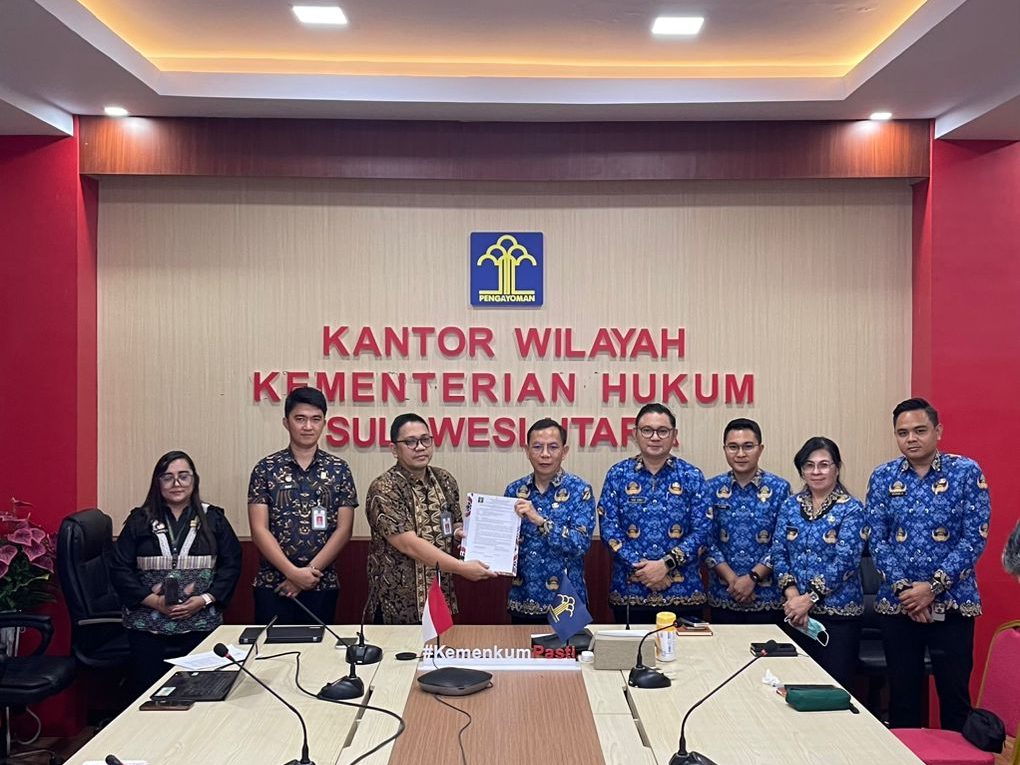 Rapat Pengharmonisasian, Pembulatan, dan Pemantapan Konsepsi Rancangan Peraturan Daerah Kota Tomohon tentang Kota Bunga