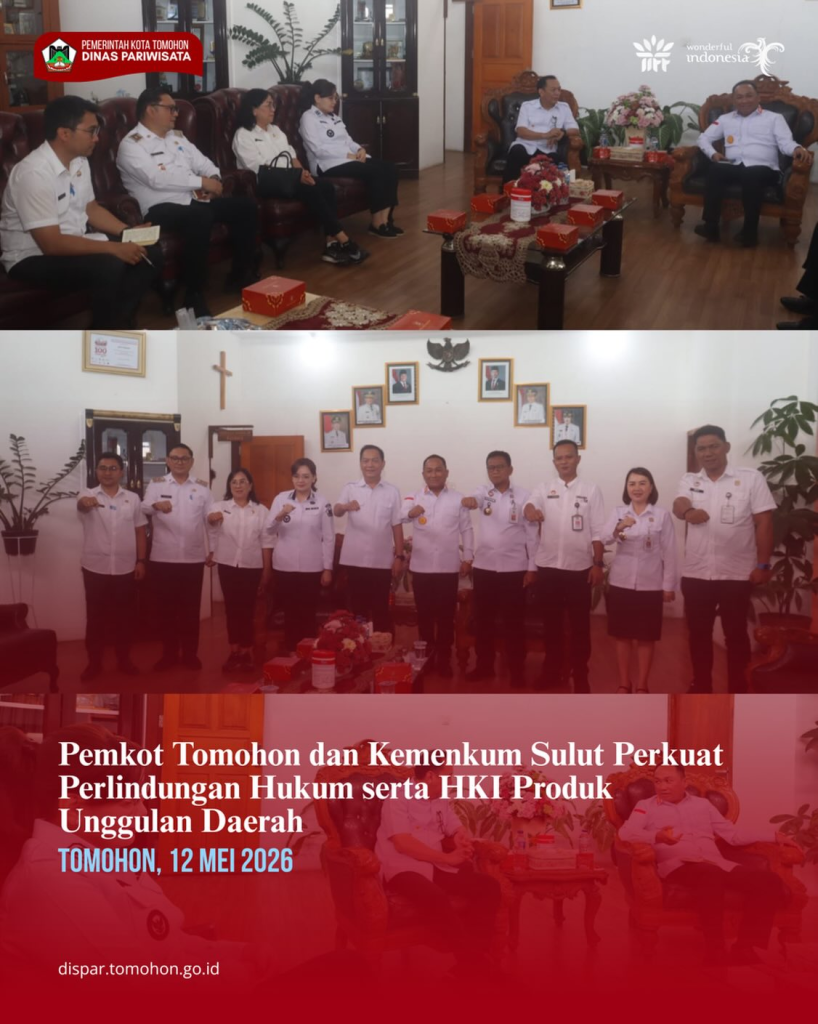 kunjungan Kepala Kantor Kementerian Hukum Sulawesi Utara